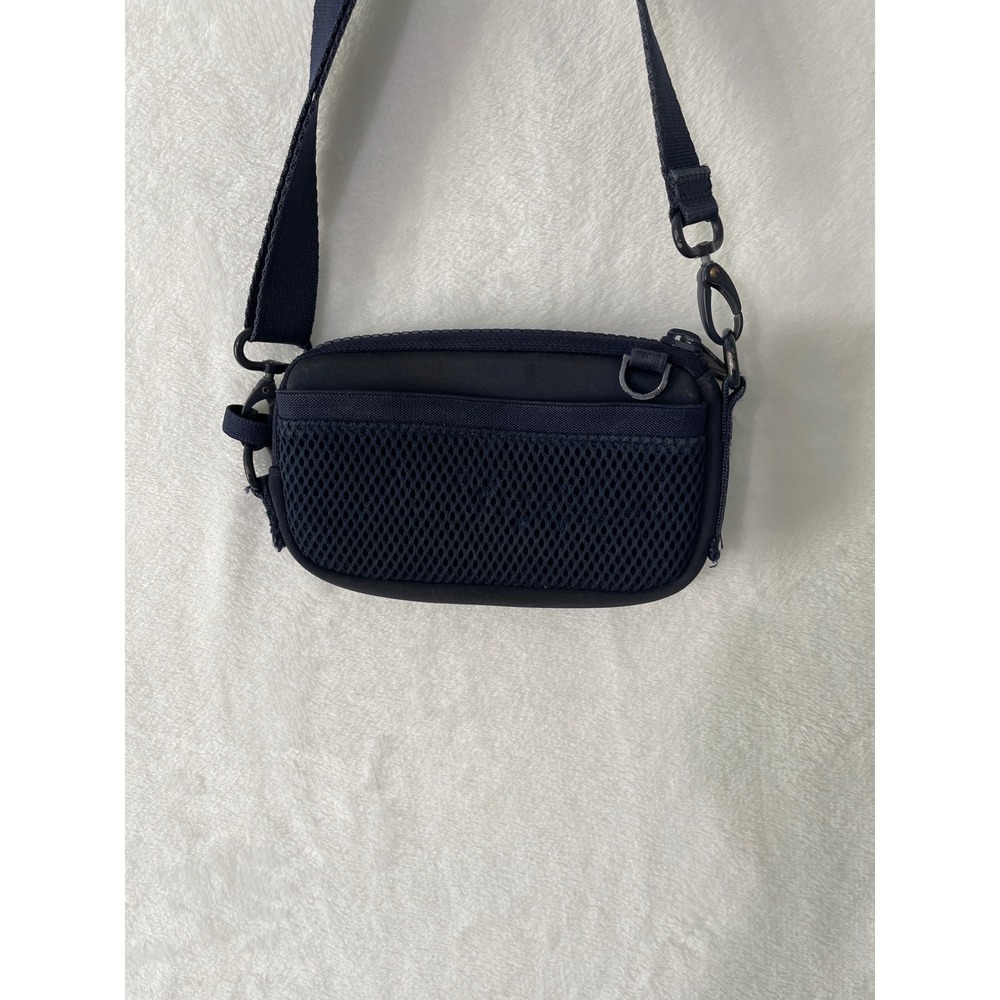 Dagne Dover Mara Phone Crossbody Bag Navy Vegan Recycled Nylon Adjustable Strap - Picture 1 of 8